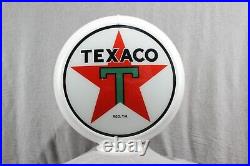 Texaco Star Gas Pump Globe