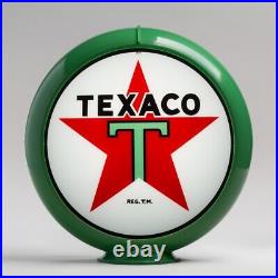 Texaco Star Gas Pump Globe 13.5 in Green Plastic Body (G192) FREE US SHIPPING