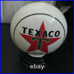 Texaco Star Gasoline Mini Gas Pump Globe America's Favorite Desk Lamp 110V