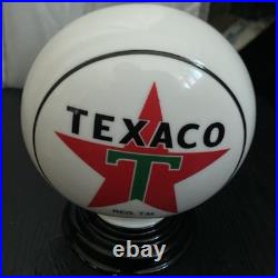 Texaco Star Gasoline Mini Gas Pump Globe America's Favorite Desk Lamp 110V