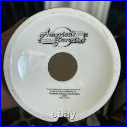 Texaco Star Gasoline Mini Gas Pump Globe America's Favorite Desk Lamp 110V