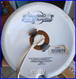 Texaco Star Gasoline Mini Gas Pump Globe America's Favorite Desk Lamp 110V