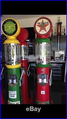 Texaco Themed Gas Pump Gumball Machines. Local Pick Up