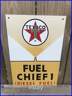 Texaco White marine Sky Fire Diesel Fuel Set Of 4 Combo Oil Gas Pump Plate