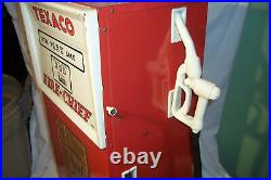 Texaco Wolverine Toy Gas Pump Fire Chief Vintage
