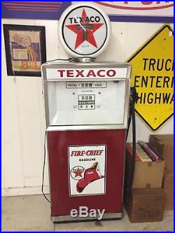 Texaco fire chief gas pump