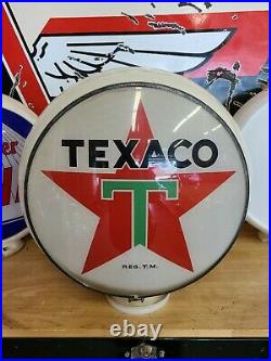 Texaco gas pump globe gaurenteed original