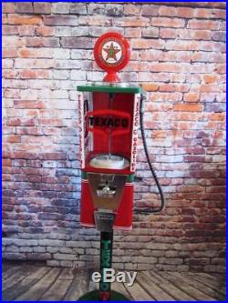 Texaco gas pump man cave sign gumball dispenser bar decor gift home accessories