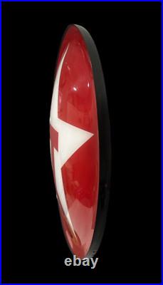 Texaco large acrylic vintage advertising gas station sign face rare Texaco large acrylic vintage advertising gas station sign face rare
