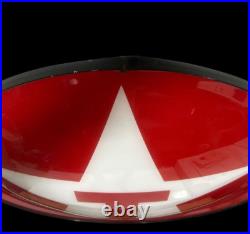 Texaco large acrylic vintage advertising gas station sign face rare Texaco large acrylic vintage advertising gas station sign face rare