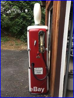 Tokheim 300 Texaco Fire Chief Gas Pump With Globe