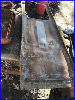 Tokheim Model 39 Short Gas Pump door sheet metal gulf Sinclair texaco