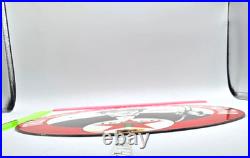 VINTAGE GENUINE TEXACO PORCELAIN SIGN PUMP PLATE GAS STATION OIL 12 x 12 2