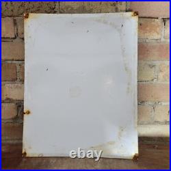 VINTAGE OLD TEXACO MOTOR OIL GASOLINE PORCELAIN GAS STATION PUMP SIGN 12 x 16 VINTAGE OLD TEXACO MOTOR OIL GASOLINE PORCELAIN GAS STATION PUMP SIGN 12 x 16