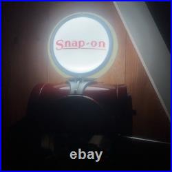 VINTAGE SNAP-ON 12 SCALE WAYNE SHOWCASE 1937 GAS PUMP DISPLAY CASE (Flaws)