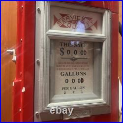 VINTAGE SNAP-ON 12 SCALE WAYNE SHOWCASE 1937 GAS PUMP DISPLAY CASE (Flaws)