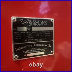 VINTAGE SNAP-ON 12 SCALE WAYNE SHOWCASE 1937 GAS PUMP DISPLAY CASE (Flaws)