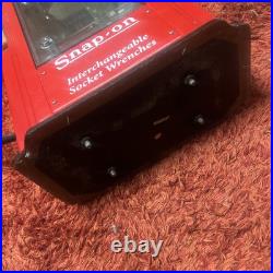 VINTAGE SNAP-ON 12 SCALE WAYNE SHOWCASE 1937 GAS PUMP DISPLAY CASE (Flaws)