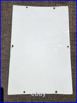 VTG 12x18 Texaco Sky Chief Porcelain Gas Pump Plate Sign 1962 Dated 3-5-62 USA VTG 12x18 Texaco Sky Chief Porcelain Gas Pump Plate Sign 1962 Dated 3-5-62 USA