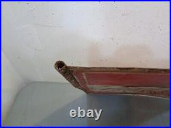 VTG 1950's Texaco FIRE CHIEF Gasoline Double Sided Metal Sign Gas Oil 16 X 18