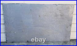 Vintage 1940's Texaco Marfak Lubrication Advertising Sign Gas Station Pump Oil