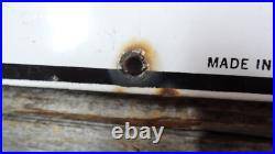 Vintage 3-40 1940 Texaco Fire Chief Gas Pump Plate Porcelain Sign All Original