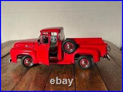 Vintage Danbury Mint 1956 Ford F100p/u And 1920's Wayne Texaco Gas Pump Both Nib