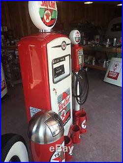 Vintage Eco Airmeter An Bennett 1066 Gas Pump PAIR! Restored! CAN SHIP Texaco