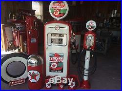 Vintage Eco Airmeter An Bennett 1066 Gas Pump PAIR! Restored! CAN SHIP Texaco Vintage Eco Airmeter An Bennett 1066 Gas Pump PAIR! Restored! CAN SHIP Texaco