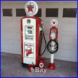 Vintage Eco Airmeter An Bennett 766 Gas Pump PAIR! Restored! CAN SHIP Texaco Vintage Eco Airmeter An Bennett 766 Gas Pump PAIR! Restored! CAN SHIP Texaco