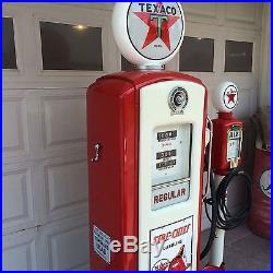 Vintage Eco Airmeter An Bennett 766 Gas Pump PAIR! Restored! CAN SHIP Texaco Vintage Eco Airmeter An Bennett 766 Gas Pump PAIR! Restored! CAN SHIP Texaco