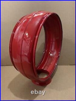 Vintage Gas Pump Globe Body Top 15 Red Texaco Esso Atlantic Service Station Low