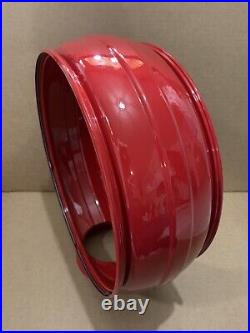 Vintage Gas Pump Globe Body Top 15 Red Texaco Esso Atlantic Service Station Low