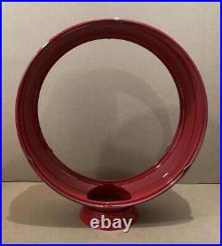 Vintage Gas Pump Globe Body Top 15 Red Texaco Esso Atlantic Service Station Low