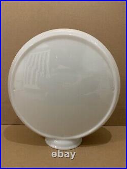 Vintage Gas Pump Globe Glass Top Texaco Esso Atlantic Sinclair Service Garage