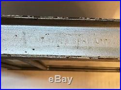 Vintage Gas Pump Visible Price Sign Metal rare tin Quart Oil Can Shell GM Texaco