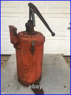 Vintage Lincoln Gas Station Mechanics Grease Pump Texaco