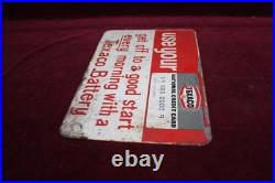 Vintage Original Texaco Gas Station Sign National Credit Card Advertising Vintage Original Texaco Gas Station Sign National Credit Card Advertising