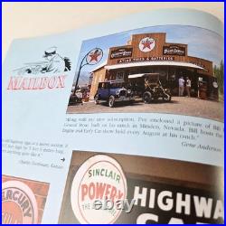 Vintage Porcelain Gasoline Magazine Motor Oil Gas Pump Porcelain Ad Sign