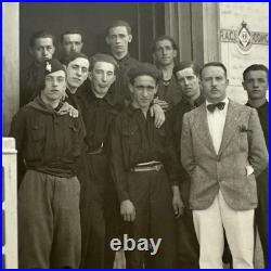 Vintage Postcard Real Photo Postcard RPPC Gas Station Shell Gas Pump Texaco Men