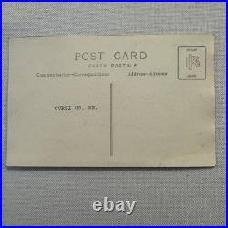 Vintage Postcard Real Photo Postcard RPPC Gas Station Shell Gas Pump Texaco Men