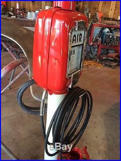 Vintage TEXACO Eco Airmeter An Bennett 766 Gas Pump PAIR! Restored! CAN SHIP