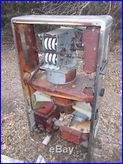 Vintage TOKHEIM Stainless Gas Pump TEXACO Diesel Chief Model 448-PEH 7-59