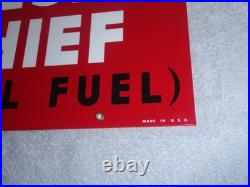 Vintage Texaco Diesel Chief Fuel Sprayer 18 Porcelain Metal Gasoline & Oil Sign Vintage Texaco Diesel Chief Fuel Sprayer 18 Porcelain Metal Gasoline & Oil Sign