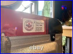 Vintage Texaco Fire Chief Gas Pump Branded Refrigerator Man Cave Garage