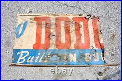 Vintage Texaco Fire Chief Gas Station Sign Dodge Advertising Canvas Banner AS IS Vintage Texaco Fire Chief Gas Station Sign Dodge Advertising Canvas Banner AS IS