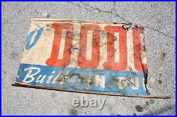Vintage Texaco Fire Chief Gas Station Sign Dodge Advertising Canvas Banner AS IS Vintage Texaco Fire Chief Gas Station Sign Dodge Advertising Canvas Banner AS IS