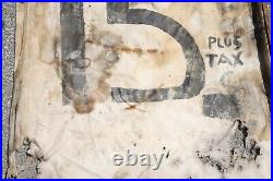 Vintage Texaco Fire Chief Gas Station Sign Dodge Advertising Canvas Banner AS IS Vintage Texaco Fire Chief Gas Station Sign Dodge Advertising Canvas Banner AS IS