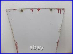 Vintage Texaco Fire Chief Gasoline Porcelain Gas Pump Plate Sign Vintage Texaco Fire Chief Gasoline Porcelain Gas Pump Plate Sign