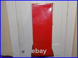 Vintage Texaco Fire Chief Gasoline Pump 2 Shelf Store Display Cabinet